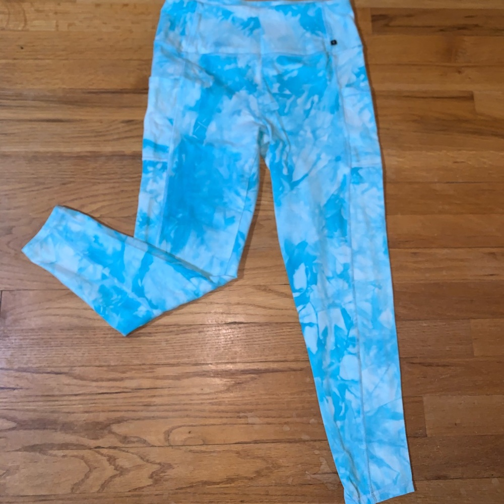 Marika Blue TieDye pocket leggings!